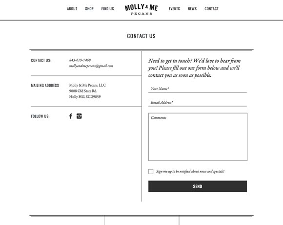 17 Inspiring Examples of Contact Pages and Forms