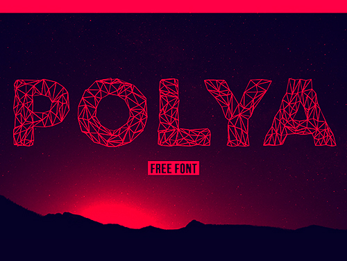 Polya free font