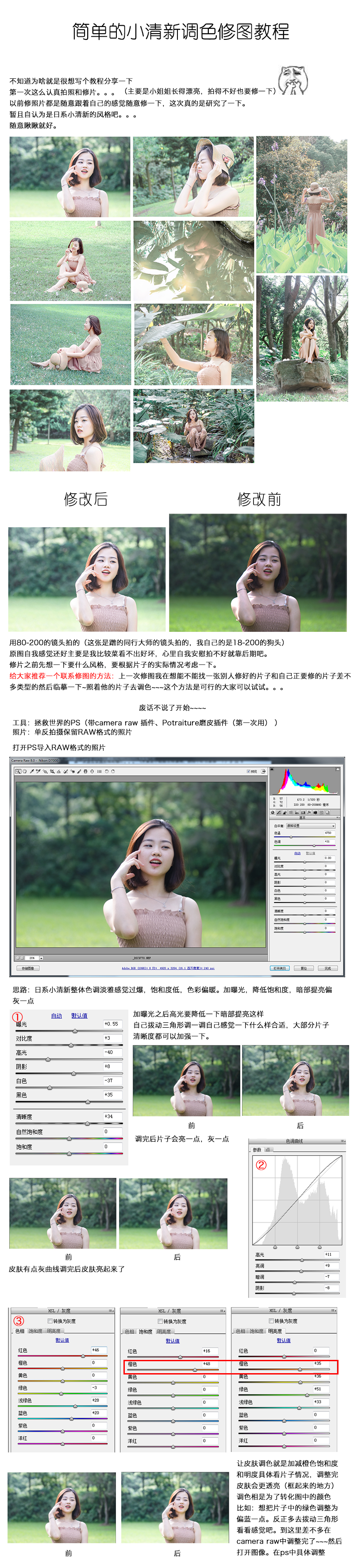 
Photoshop細致解析人像小清新調(diào)色修圖教程