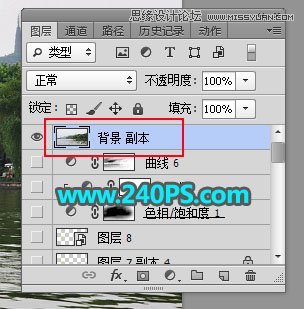 Photoshop給湖邊的外景照片添加斜陽(yáng)美景,破洛洛